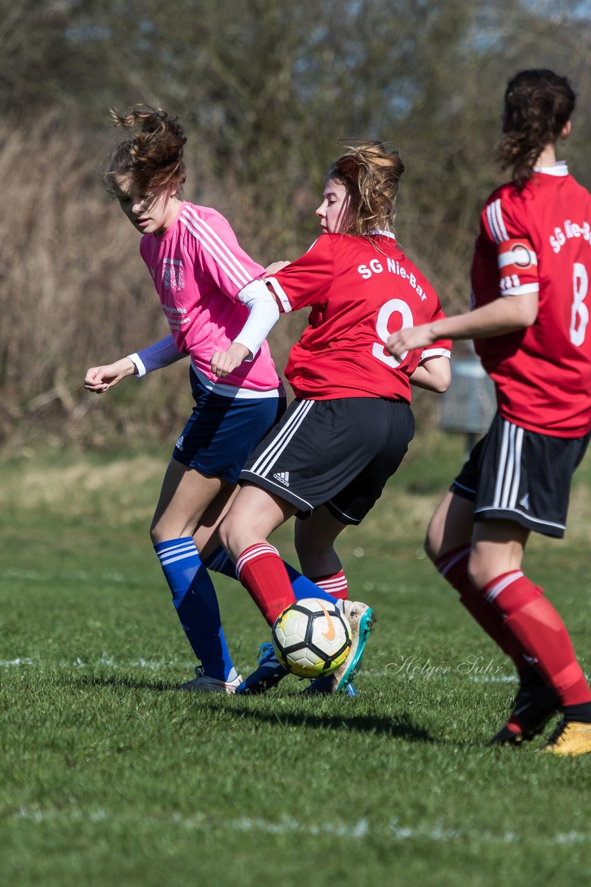 Bild 101 - B-Juniorinnen  SG Nie-Bar - SG Friedrichsberg-Schuby : Ergebnis: 2:5